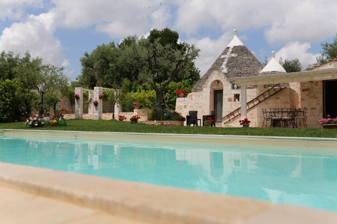 Trullo Rinaldi - Private Pool And Sauna กัสเตลลานา กรอตเต ภายนอก รูปภาพ