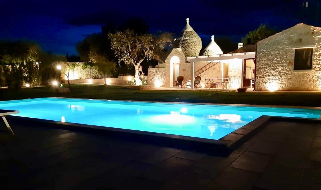 Trullo Rinaldi - Private Pool And Sauna กัสเตลลานา กรอตเต ภายนอก รูปภาพ
